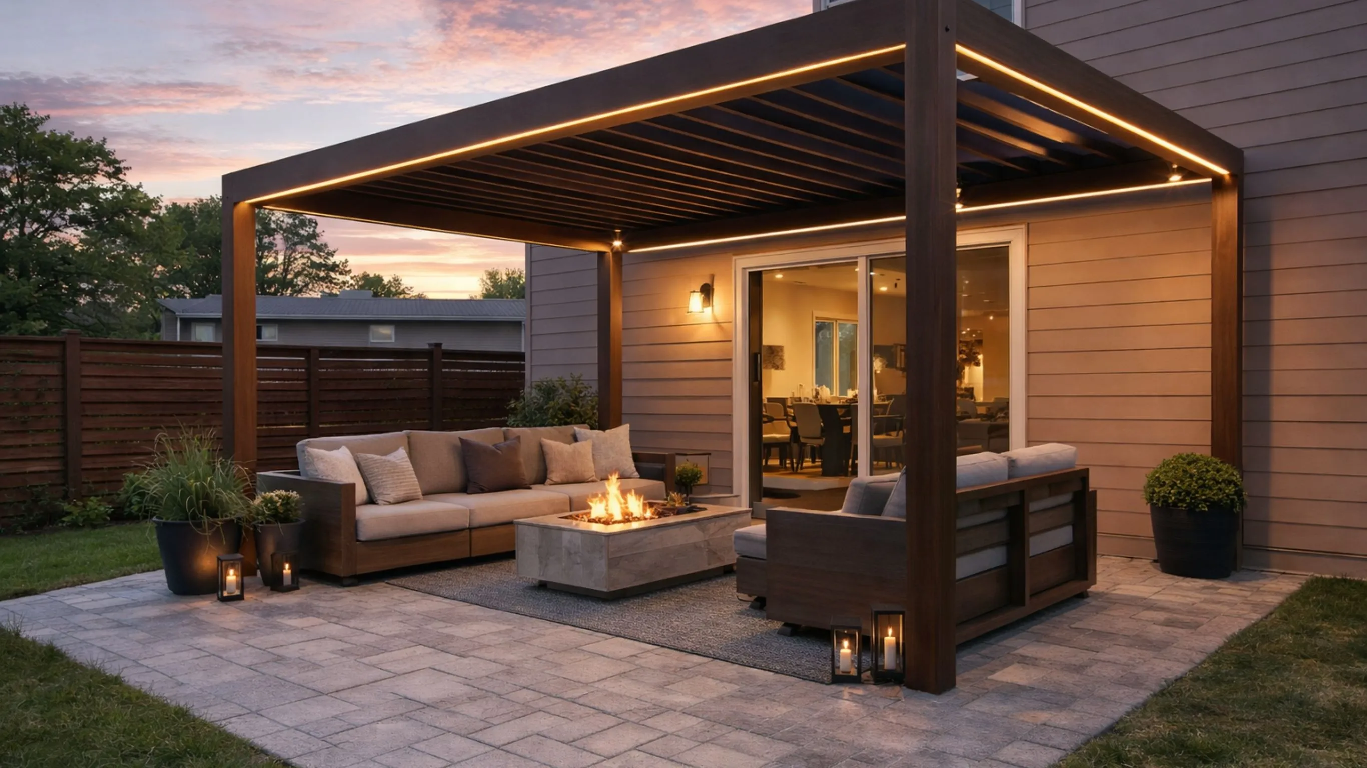Modern Pergolas & Bioclimatic Patio Covers